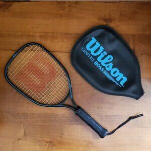 Racquetball Racket by Wilson with Cover